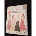 McCall`s 2 hour bias skirt pattern complete