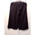 Dark grey 3/4 formal pants Woolworths 8 as new