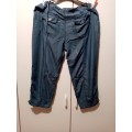 Blue denim 3/4 pants 38