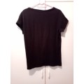 Black basic t-shirt XXXL