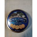 Royal Dansk dark blue biscuit tin