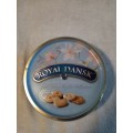 Royal Dansk limited edition light blue biscuit tin