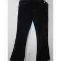 Blue bootleg jeans size 34 small make mak
