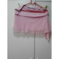 Pink ruffle skirt size 38