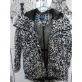 Stunning zebra print windbreaker jacket Uk8