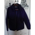 Stunning purple patterned bomber jacket size 12