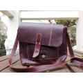 Handmade South African leather bags - 11 inch