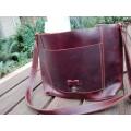 Handmade South African leather bags - 11 inch
