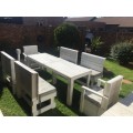 10 Seater Wooden Patio Dining Set