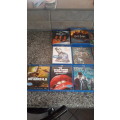 JOBLOT BLU-RAY COLLECTIONS(ICE AGE ,BOURNE,HARRY POTTER,FAST & FURIOUS,PIRATES OF THE CARBIAN )