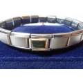 MODULAR LINK BRACELET - 316L STAINLESS STEEL WITH 18 LINKS