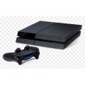 SONY PLAYSTATION 4  500GB WITH 1 CONTROLLER AND 9 GAMES