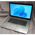 HP EliteBook 850 G2, Intel i7-5600U@2.6GHz, 16GB RAM, 500GB HDD, Windows 11 Pro