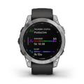 Garmin fenix 7 Premium  Multisport GPS Smartwatch - Silver with Graphite Band New Sealed