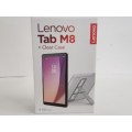 LENOVO TAB M8 4THNGEN  WIFI + LTE +CLEAR CASE AS  NEW
