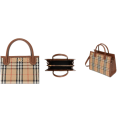 Gorgeous Burberry Title Vintage check tote bag