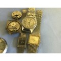 Jeweled Mechanical wrist Watches (x54), needing TLC, ideal for Parts, Glass, straps..etc [JOB LOT]