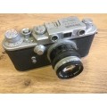 RARE  CAMERA. Tanacte type IV-S 35mm Camera.... made in Japan 1940s