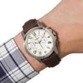 Fossil Grant Chronograph Leather Men's Watch - LAST ONE