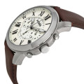 Fossil Grant Chronograph Leather Men's Watch - LAST ONE