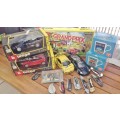 Job lot of diecast model cars and collectables