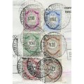 RSA - Revenue - Mortgage Bond - Front Page with 6 stamps