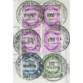 RSA - Revenue - Mortgage Bond - Front Page with 6 stamps