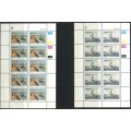 SWA - Set of 4 Complete  Sheets of 10 - 1987 - MNH