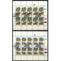 Ciskei - Set of 4 Complete Sheets of 10 - 1984- CTO