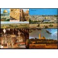 Jerusalem 8 Unused Post Cards