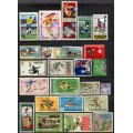 Sport - Bulk Lot of 145 Stamps Mostly Used(CTO) Some Duplication