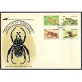 Zimbabwe - FDC - Insects - 1988