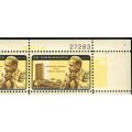USA - Full Sheet of 50 With Yellow Inverted - MNH - Some Paper Remains - To Large For Scanner