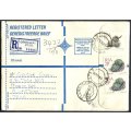 RSA - Cover Registered At Griekwastad Post Office