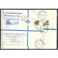 RSA - Cover Registered At Houtbaai Post Office