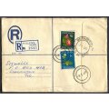 RSA - Cover Registered At Pullen's Hope Post Office
