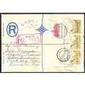 RSA - Cover Registered At Square Hill Post Office