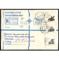 RSA - Cover Registered At Wolseley Post Office