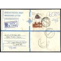 RSA - Cover Registered At Wynberg K/C Post Office