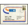 RSA - Change In Postal Rates - Cover