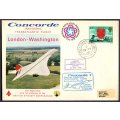 Jersey - Concorde Inaugural Transatlantic Flight - Cover