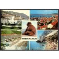 Gibraltar - Post Card - British Fleet Mail Cancel