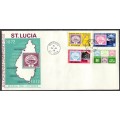 St. Lucia - FDC - 1972