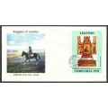 Lesotho - 2 X Miniature Sheet FDC - 1992