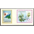 Lesotho - 1 X Miniature Sheet FDC - 1987