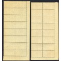 Ascension - Set of 3 Blocks of 16 - 1937 - MNH