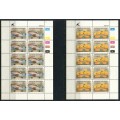 Ciskei - Set of 4 Full Sheets of 10 - 1989 - MNH - Some Very Light Toning