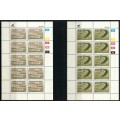 Ciskei - Set of 4 Full Sheets of 10 - 1989 - MNH - Some Very Light Toning