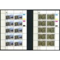 Transkei - Set of 4 Full Sheets of 10 -1986 -  MNH - Some Very Light Toning