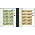 Transkei - Set of 4 Full Sheets of 10 -1987 -  MNH
